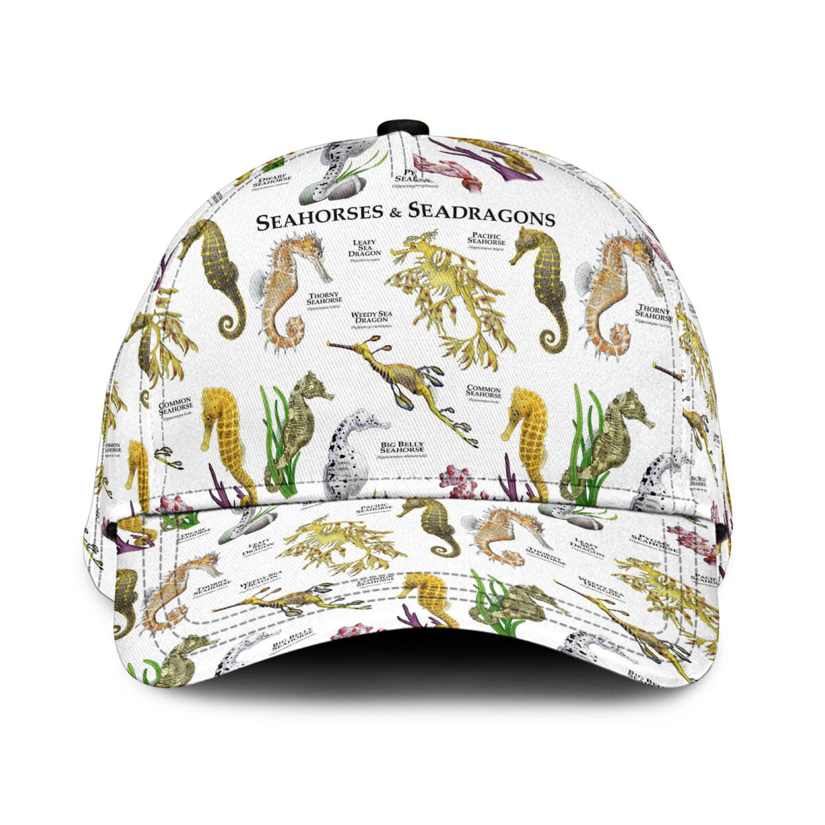 Seahorses And Seadragons Of The World Classic Cap