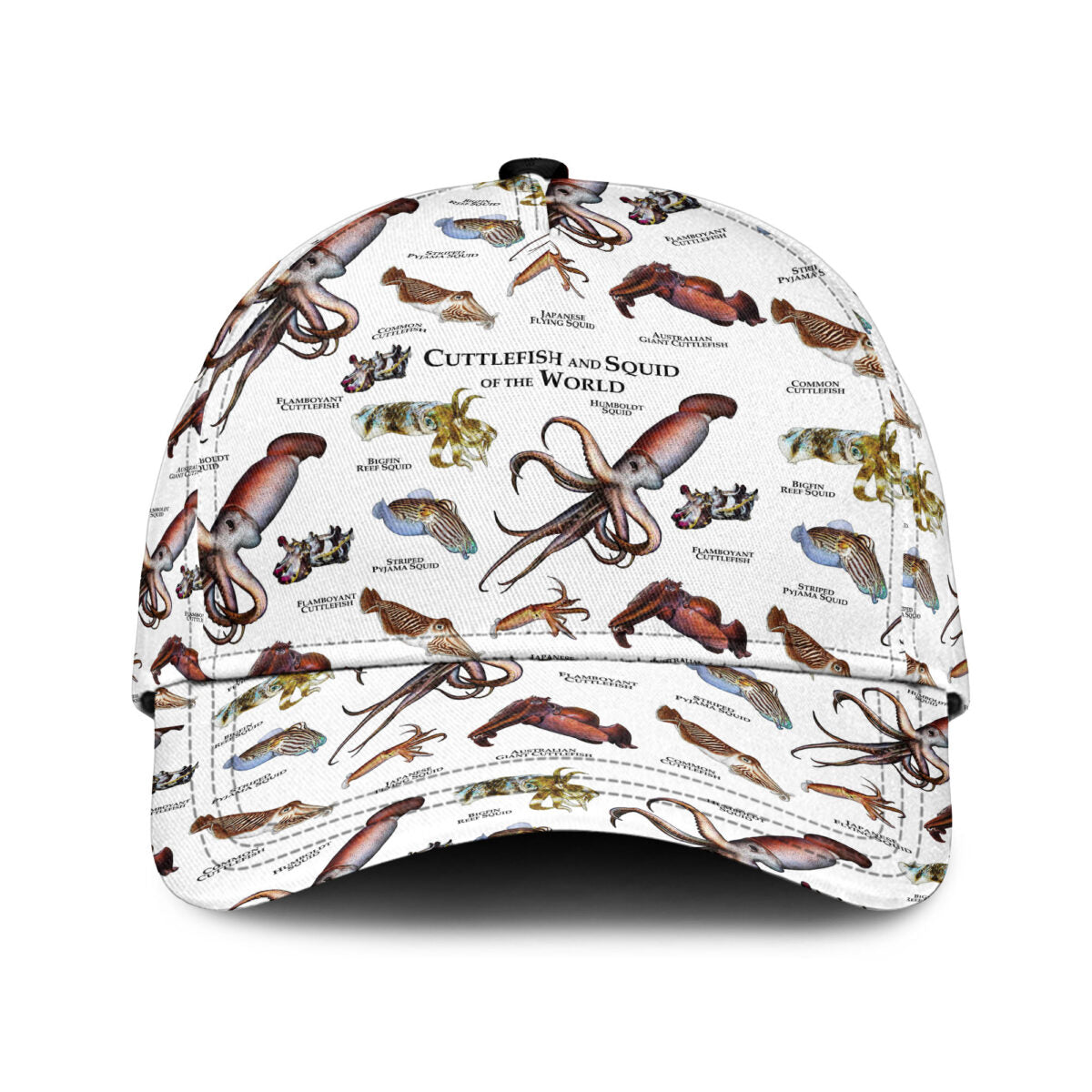 Cutterfish And Squid Of The World Classic Cap