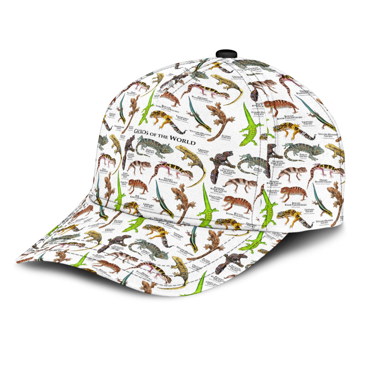 Geckos Of The World Classic Cap