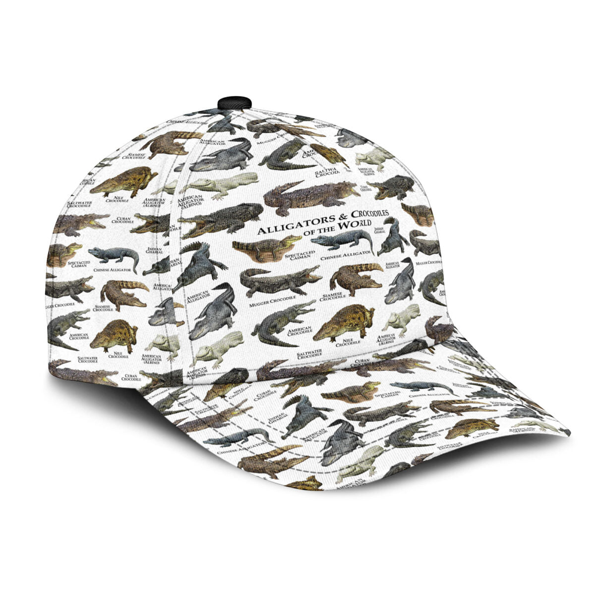 Alligators And Crocodiles Of The World Classic Cap