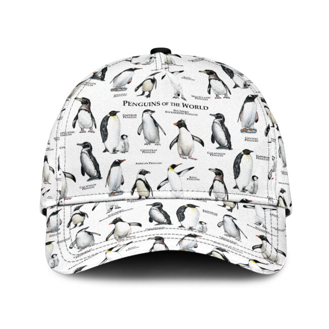 Penguins Of The World Classic Cap
