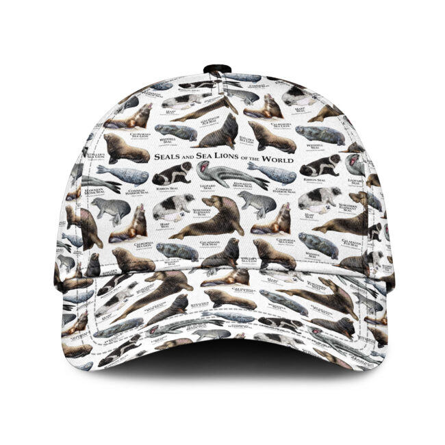 Seal And Sea Lions Of The World Classic Cap