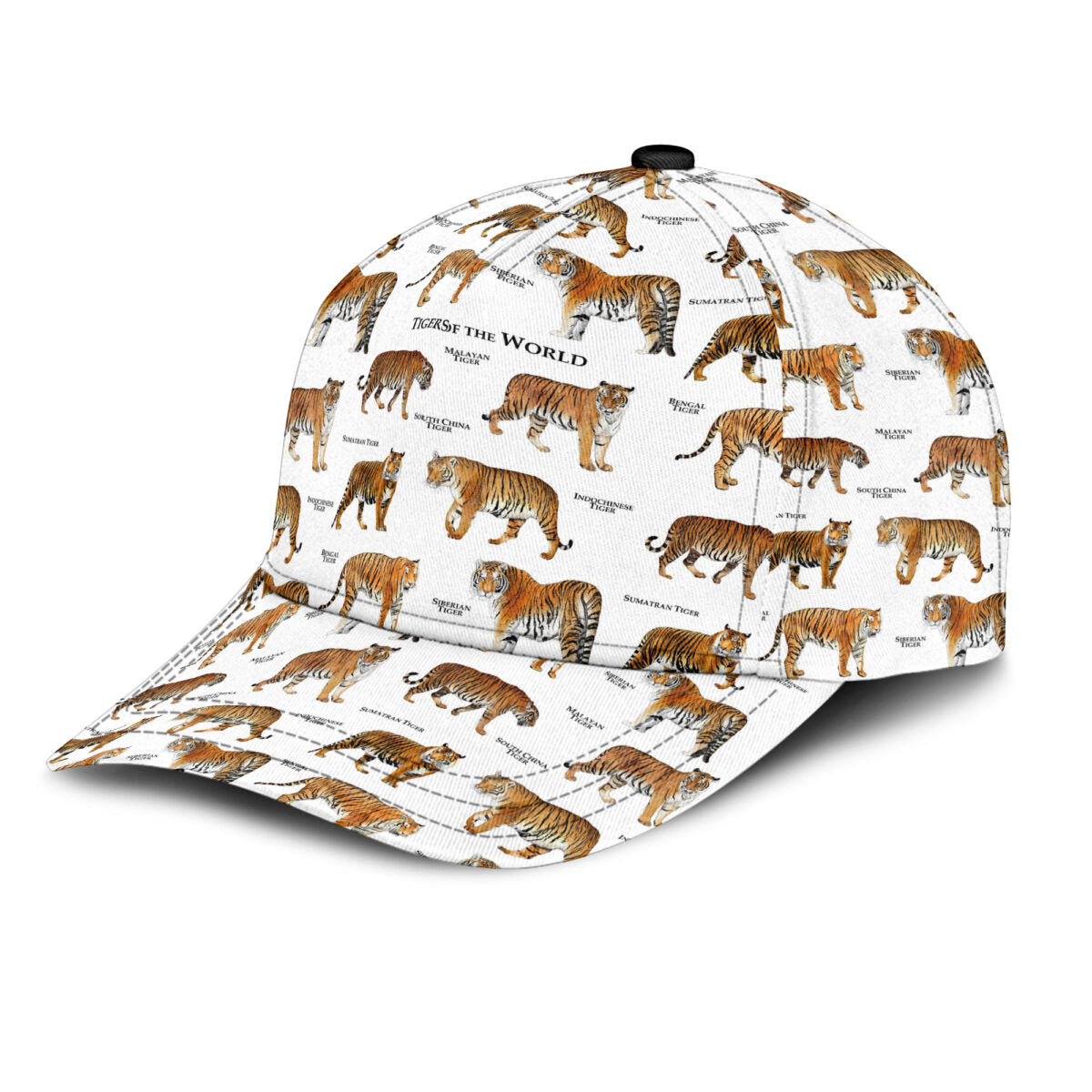 Tigers Of The World Classic Cap