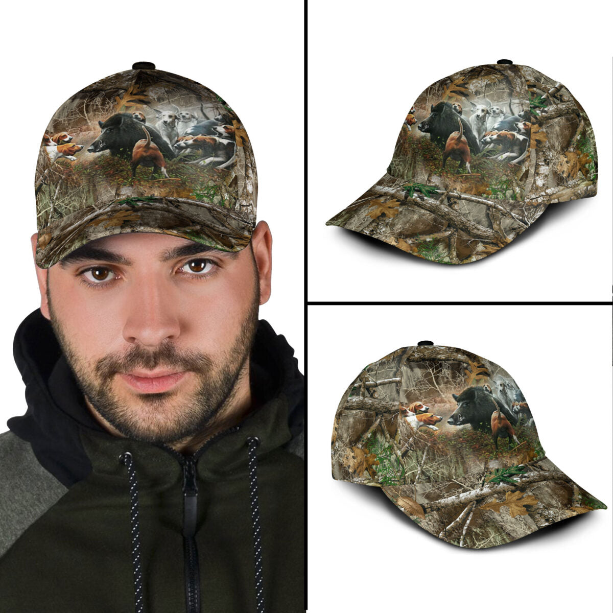 Love Boar Hunting Classic Cap