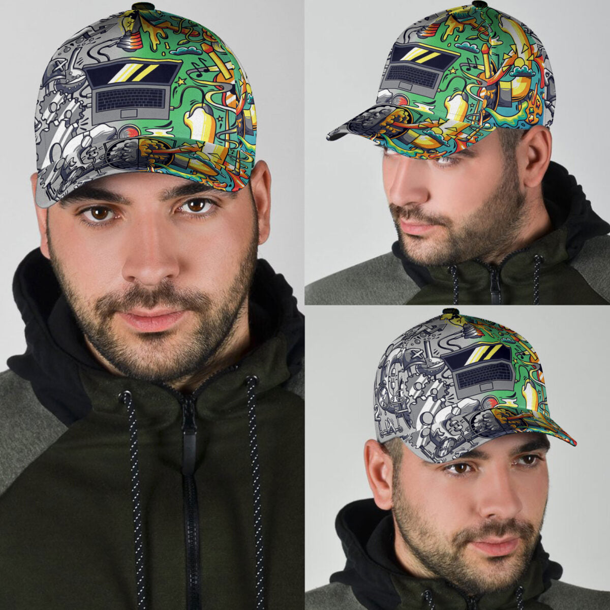 Love Graffiti Hiphop Classic Cap