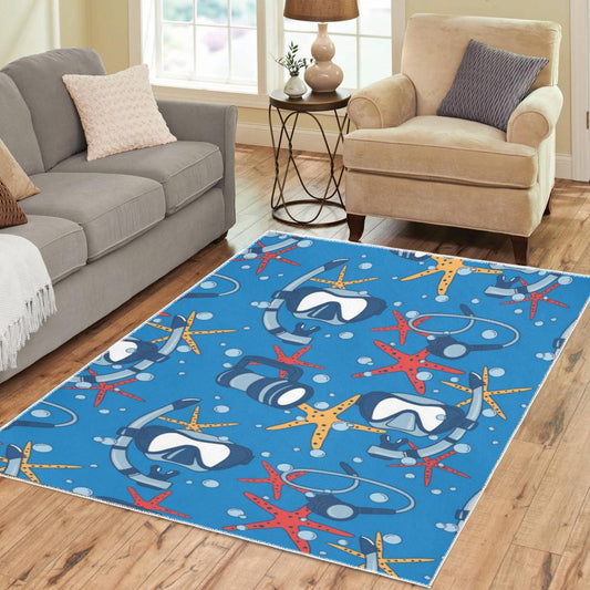 Scuba Diving Area Rug