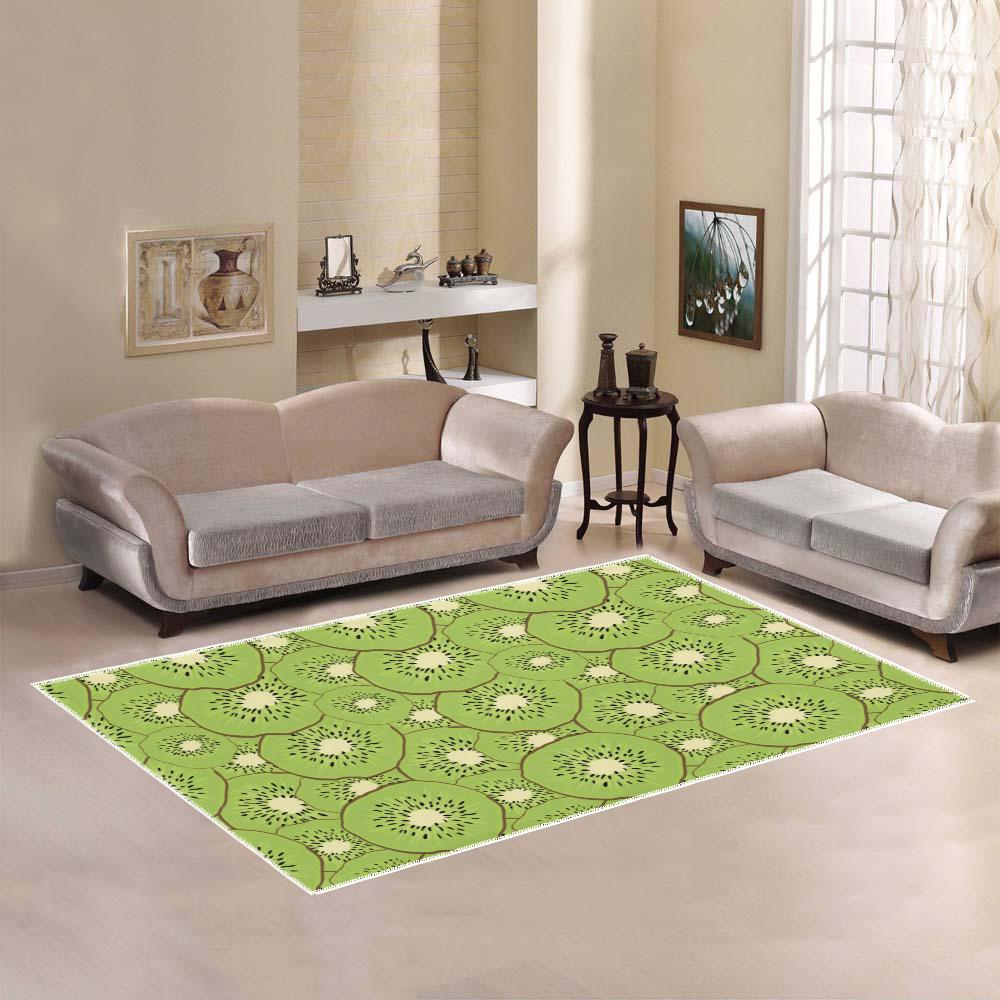 Kiwi Fruit Area Rug