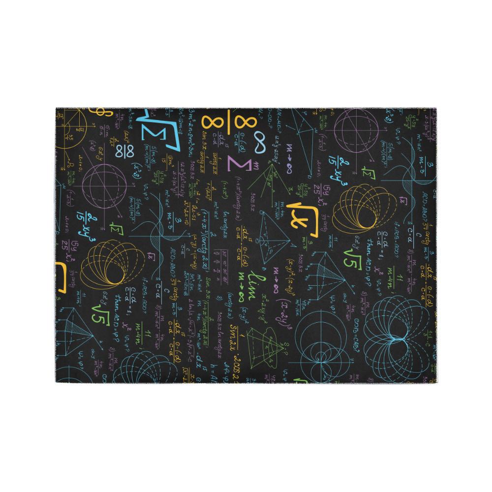 Math Pattern Area Rug