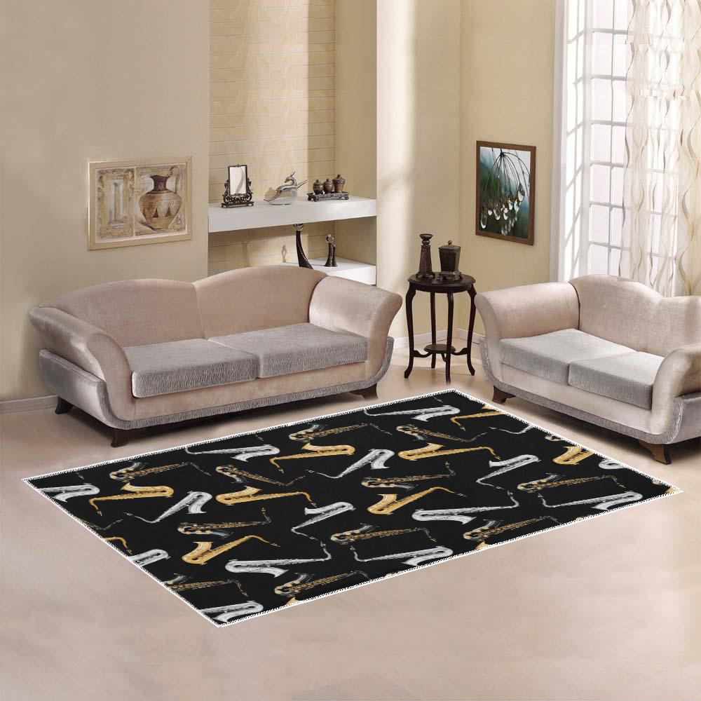 Saxophone Area Rug