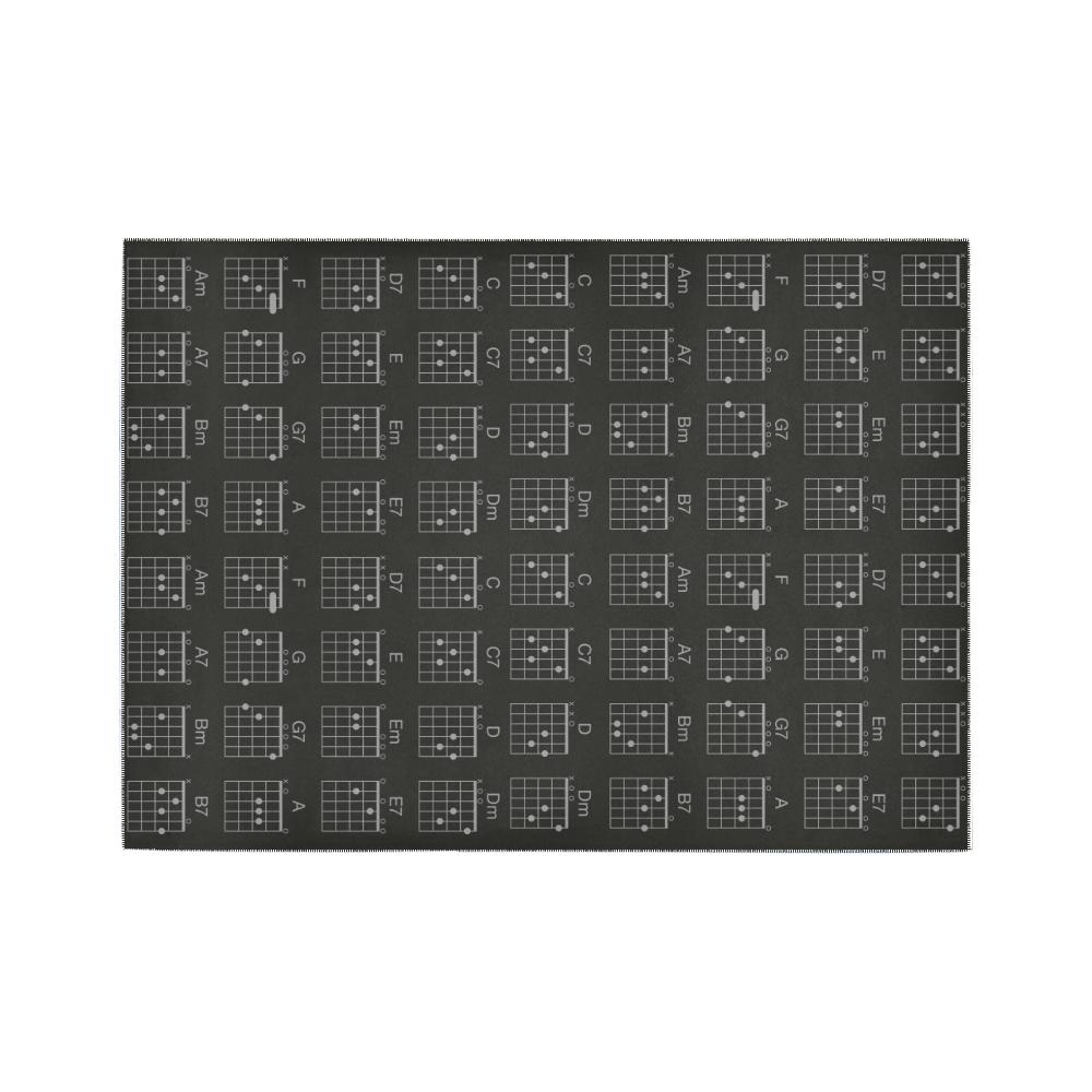 Guitar Chords Area Rug