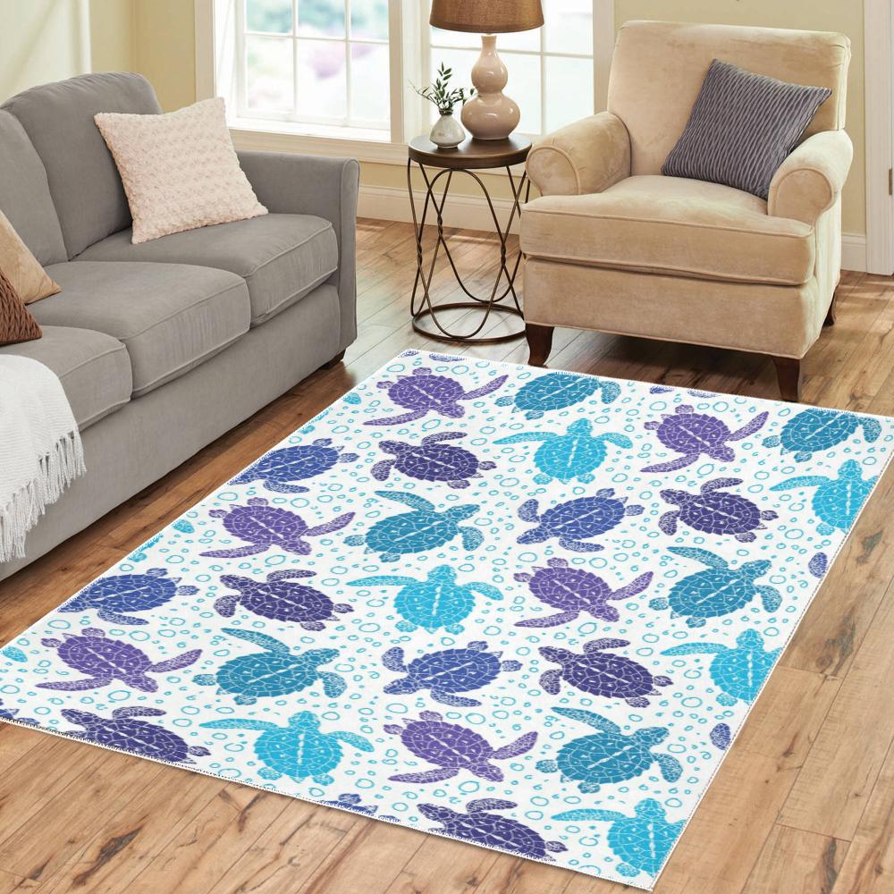 Sea Turtle Area Rug