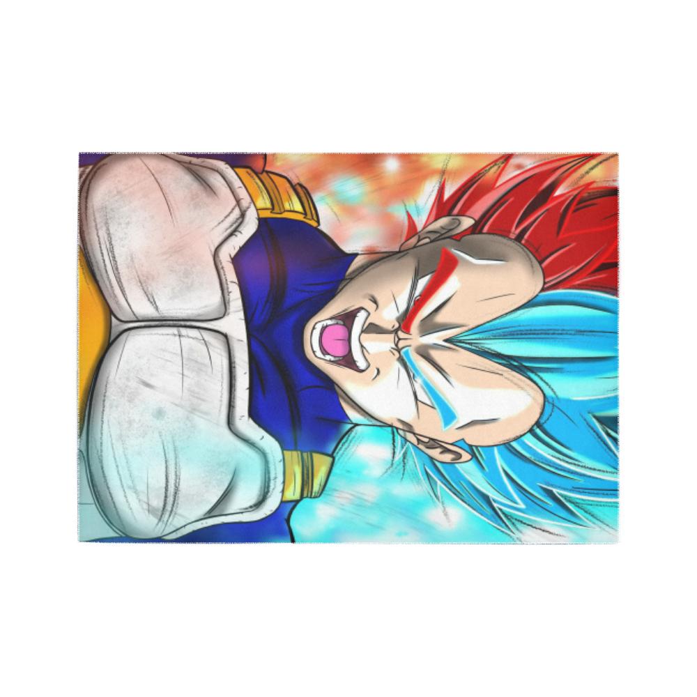 Vegeta Super Saiyan Area Rug