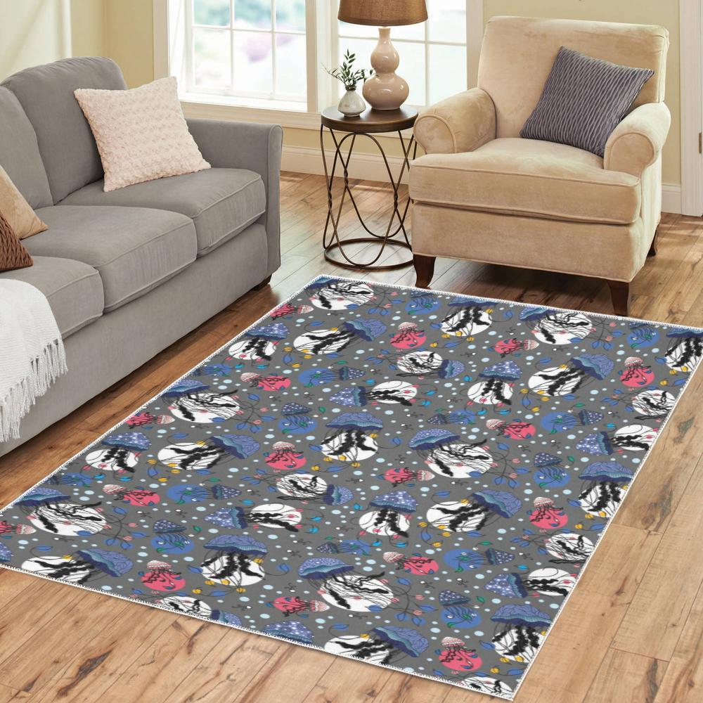 Jellyfish Area Rug