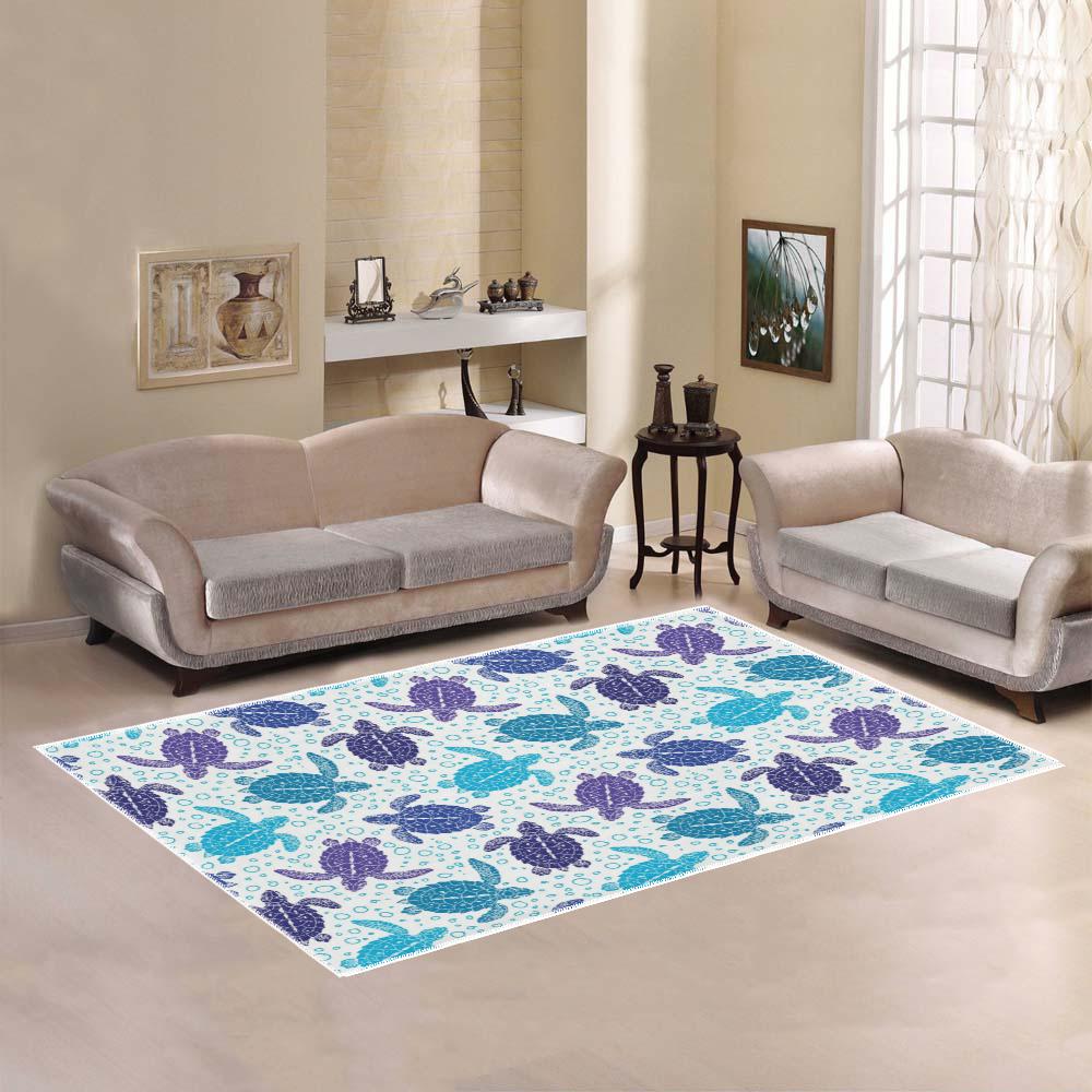 Sea Turtle Area Rug