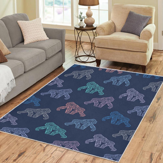 Gorilla Area Rug