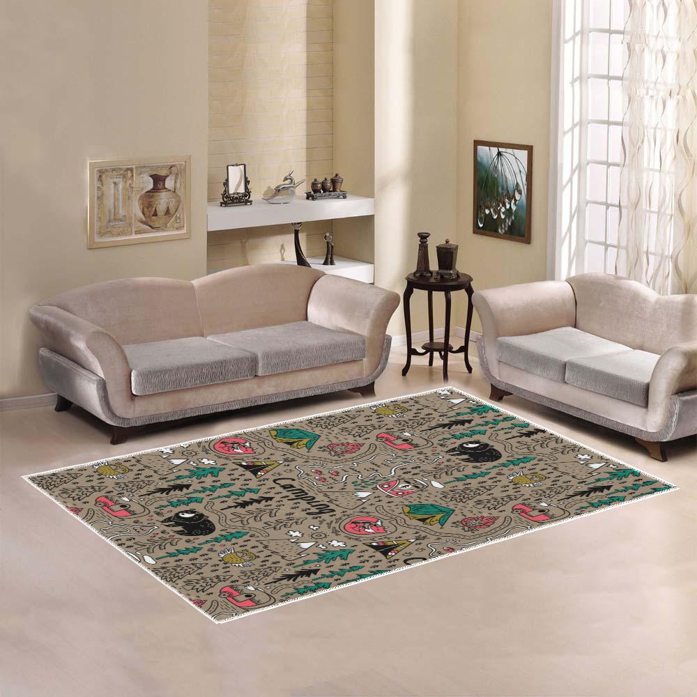 Camping Area Rug