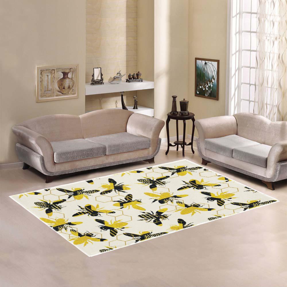 Bee Area Rug