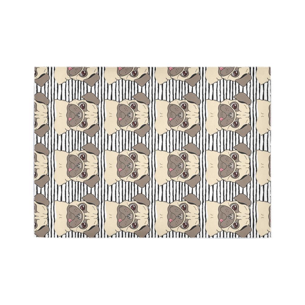 Pug Area Rug