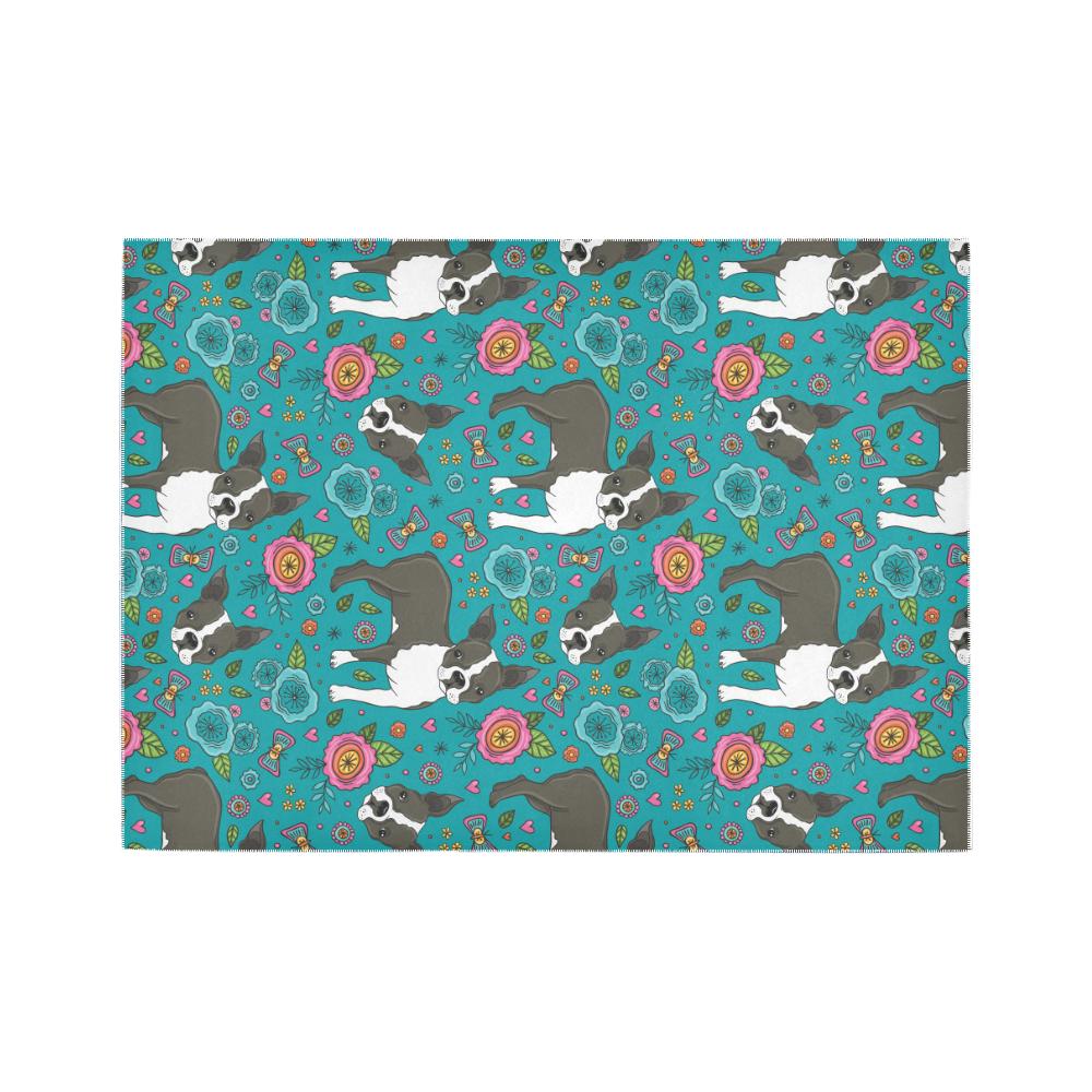 Boston Terrier Area Rug