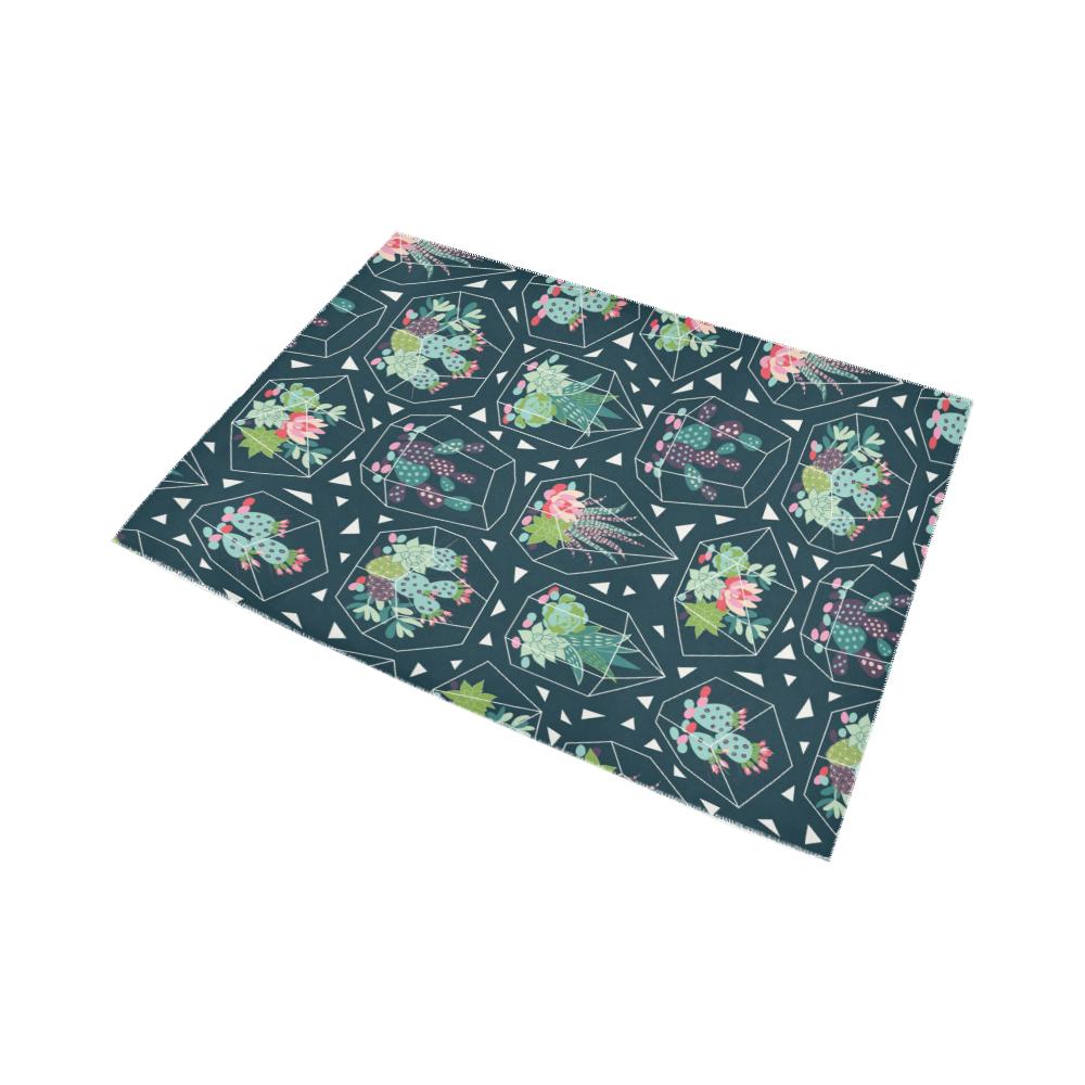Cactus Terrarium Area Rug