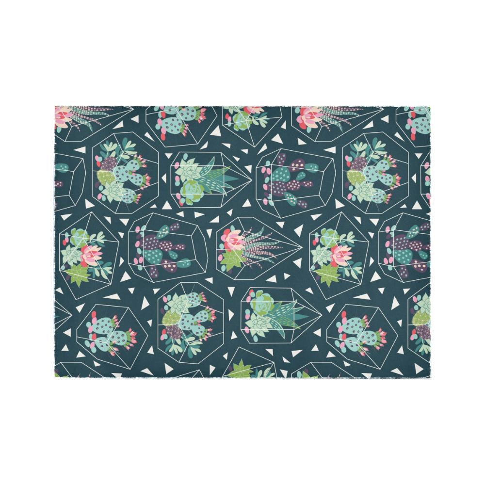Cactus Terrarium Area Rug