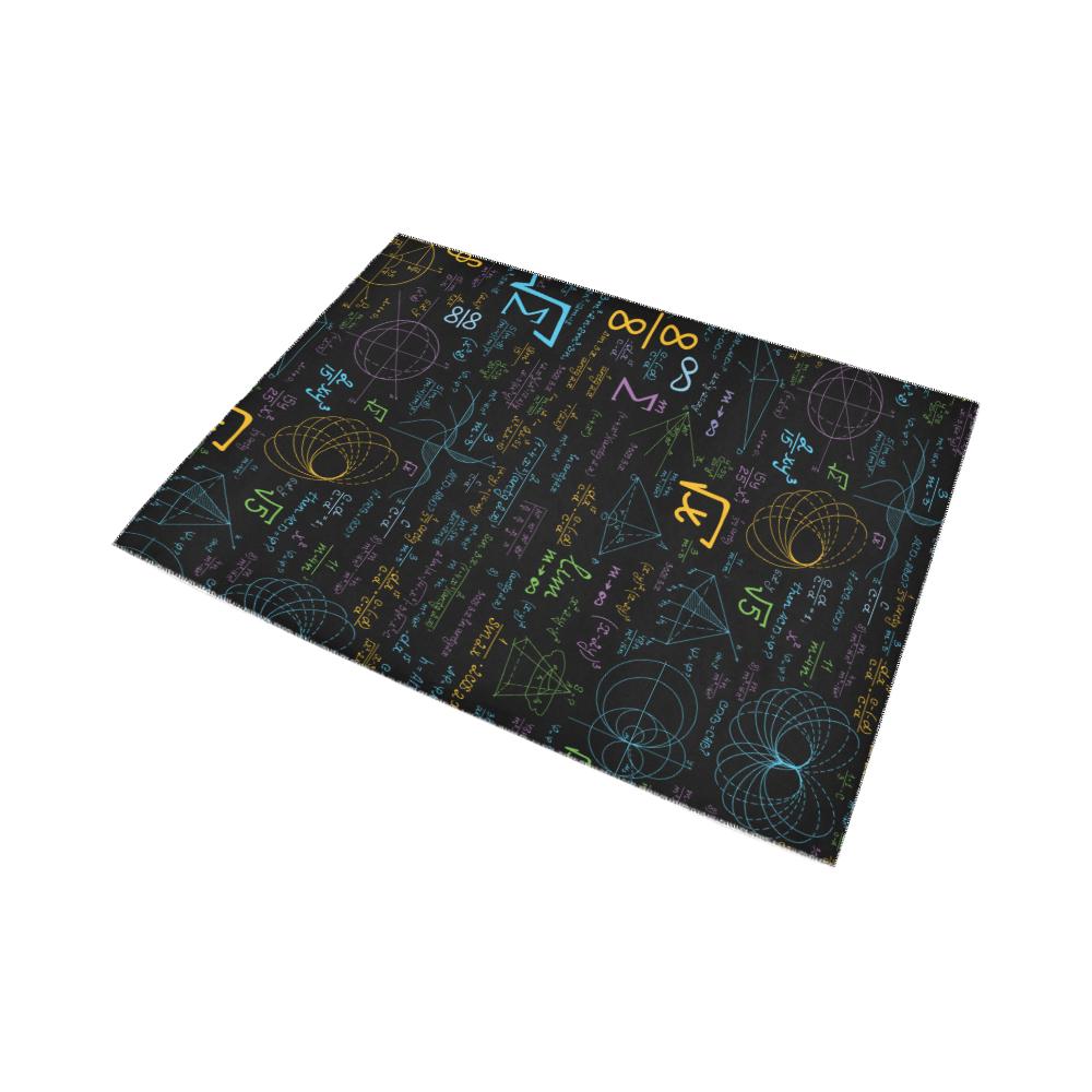 Math Pattern Area Rug