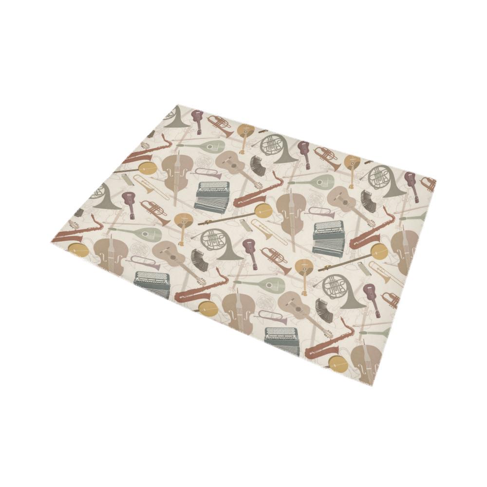Musical Instruments Area Rug
