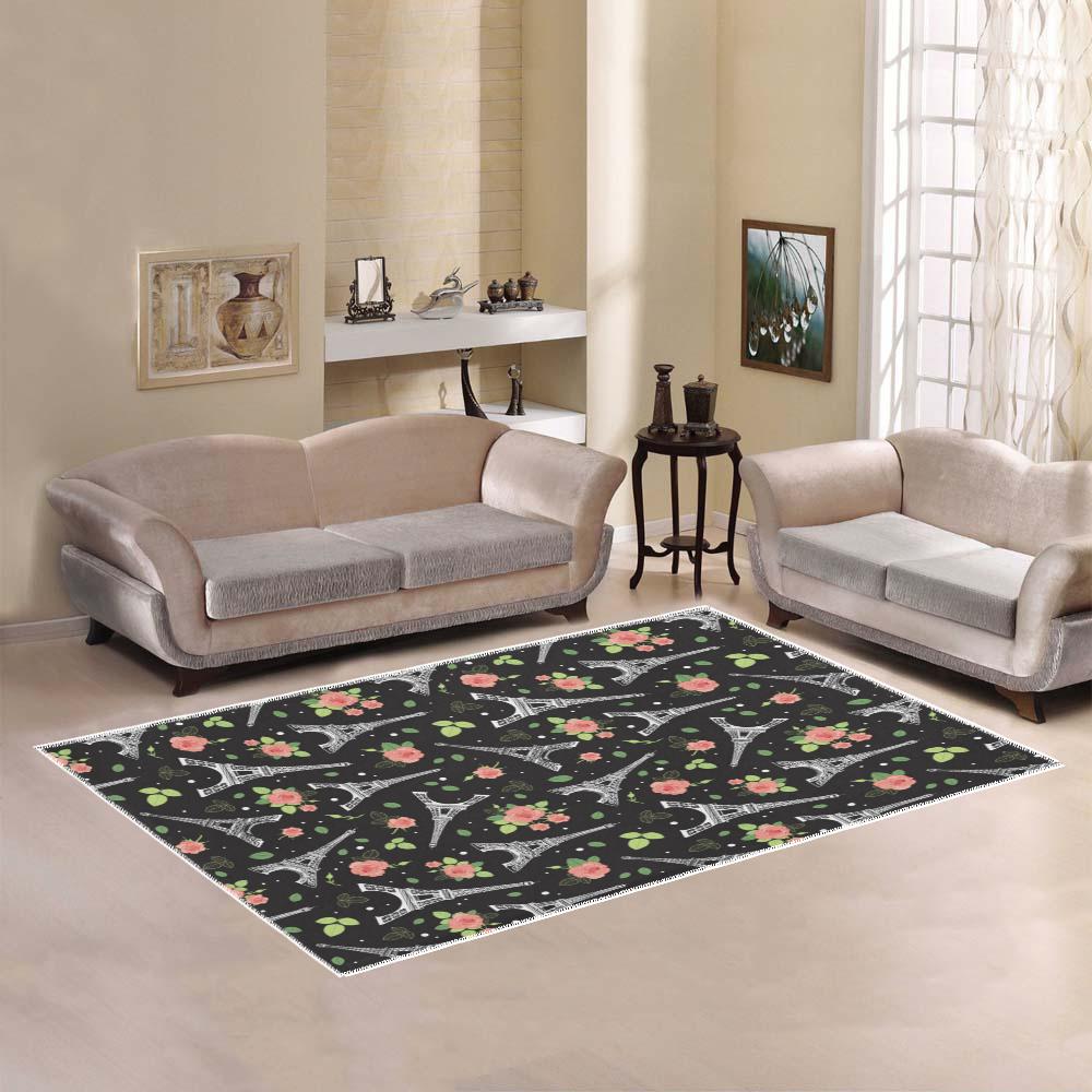 Eiffel Tower Area Rug