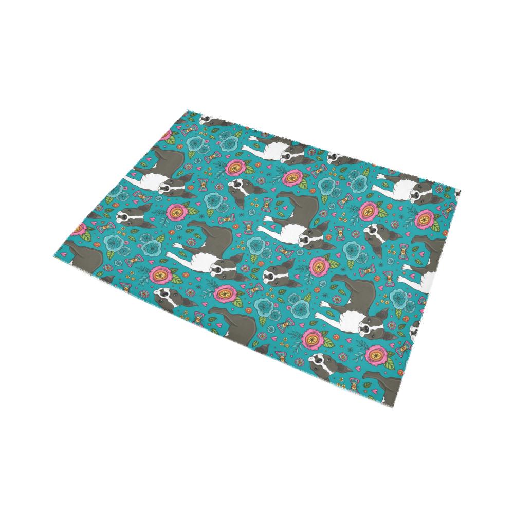 Boston Terrier Area Rug