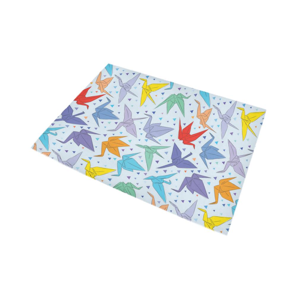 Orizuru Paper Crane Area Rug