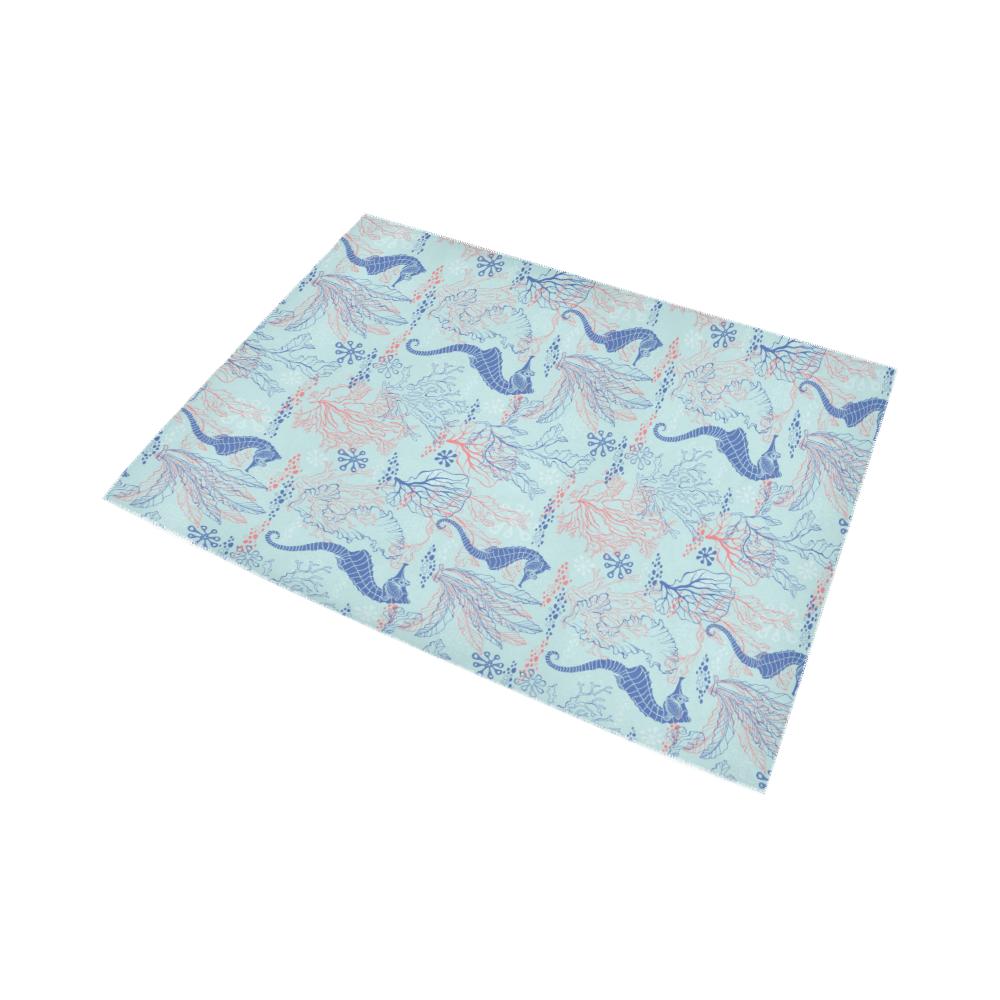 Seahorse Area Rug