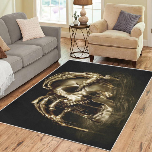 Skull Area Rug