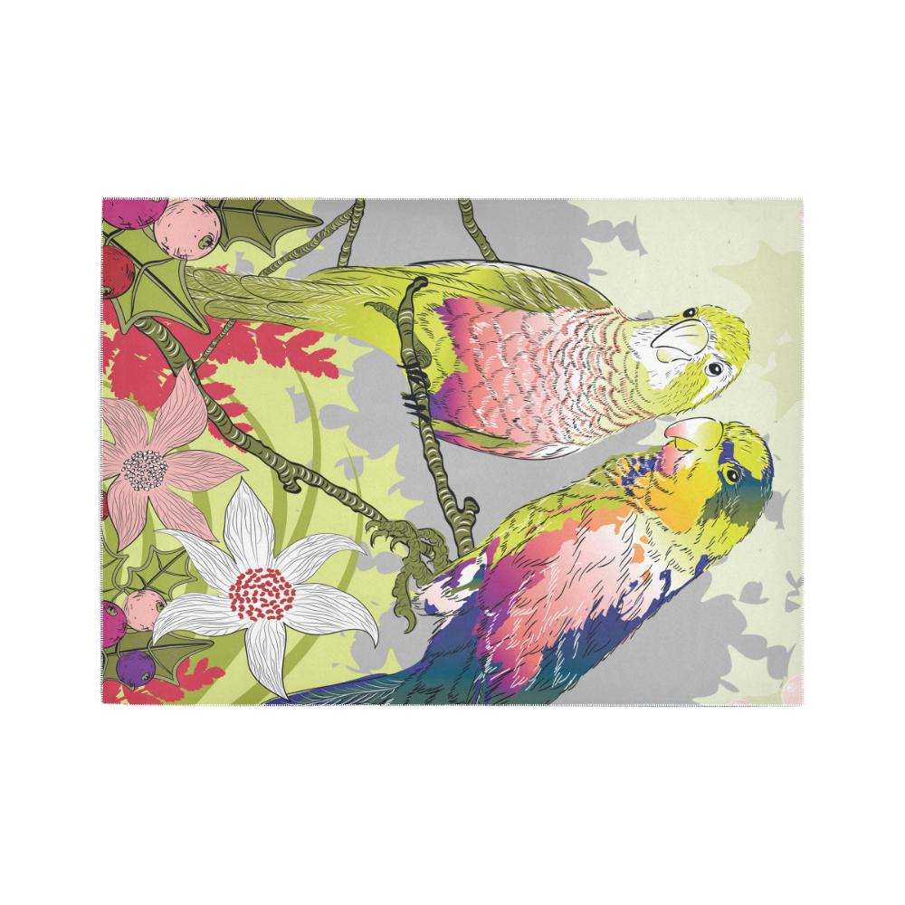 Budgie Bird Budgerigar Area Rug