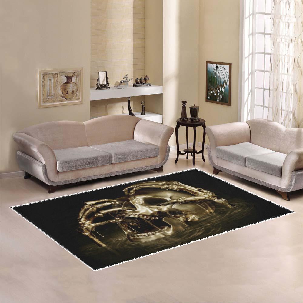 Skull Area Rug