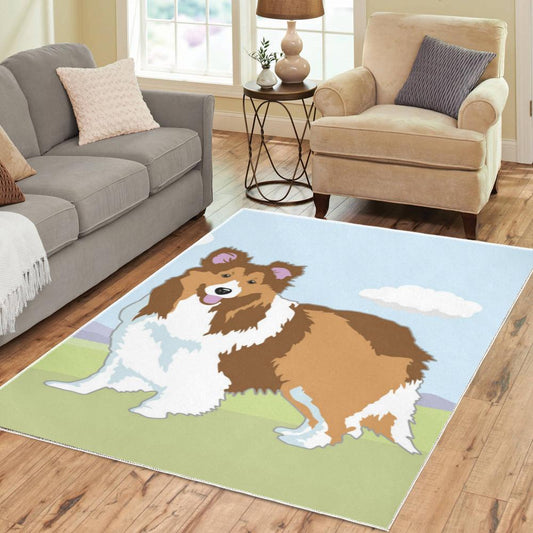 Sheltie Area Rug