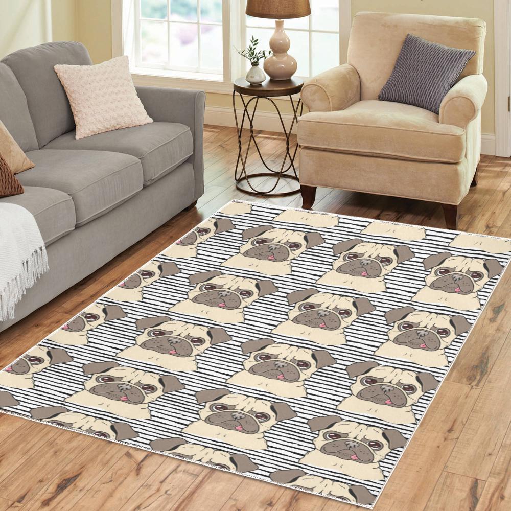 Pug Area Rug