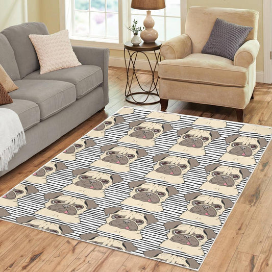 Pug Area Rug