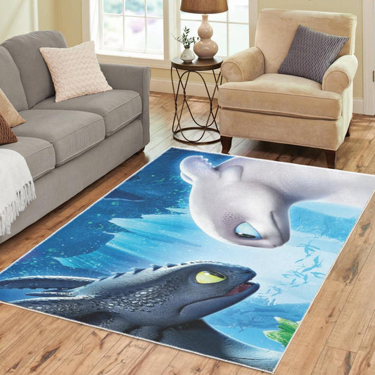 How To Train Your Dragon Area Rug