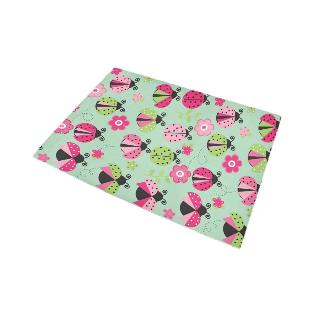 Ladybird Beetle Ladybug Area Rug