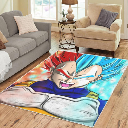 Vegeta Super Saiyan Area Rug