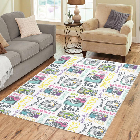 Photo Camera Area Rug