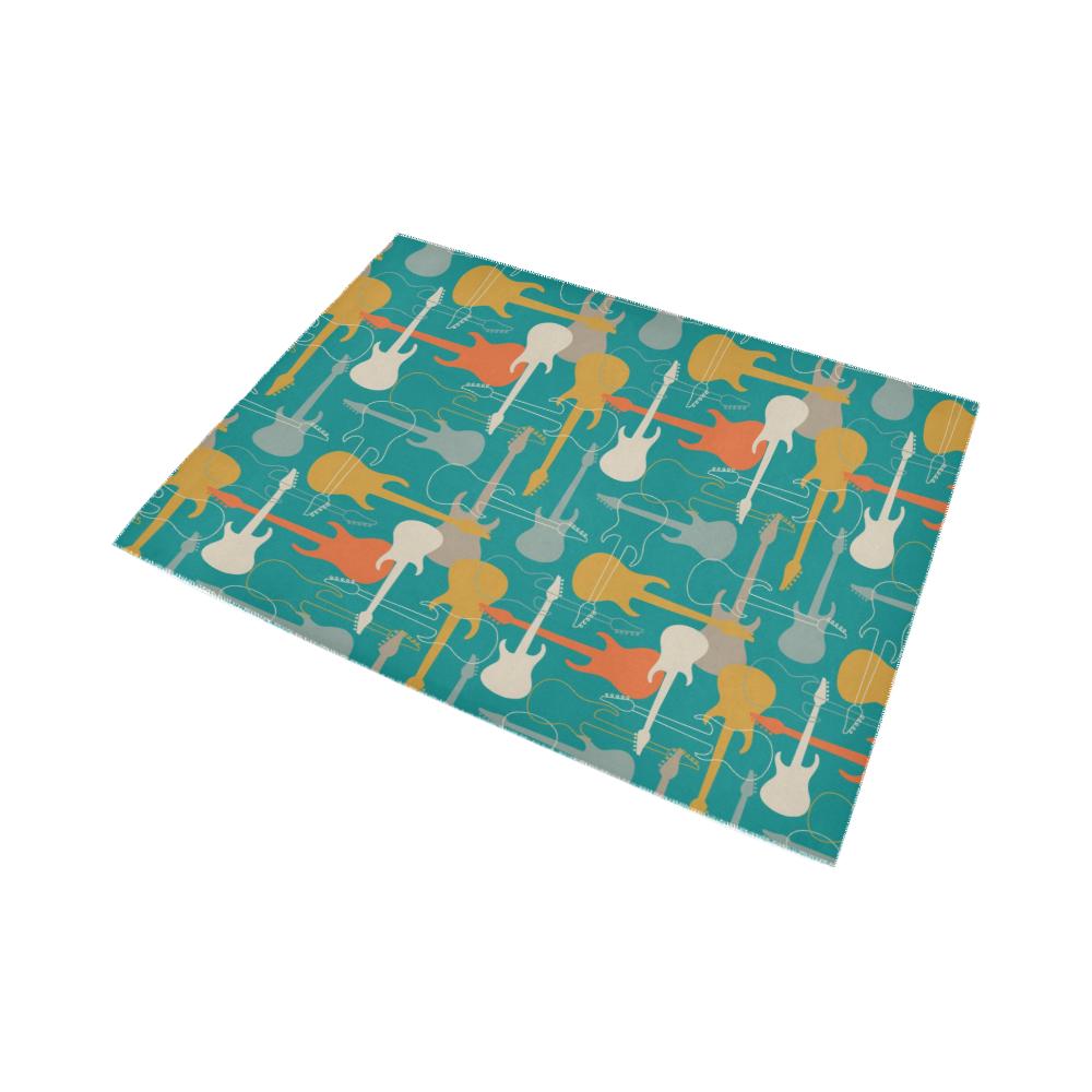 Guitar Area Rug