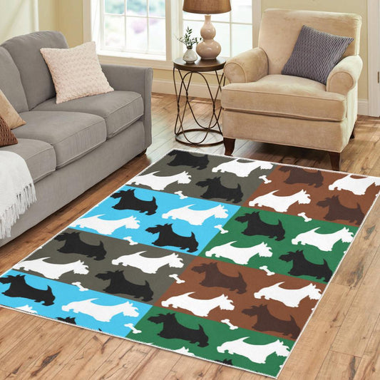 Scottish Terrier Area Rug