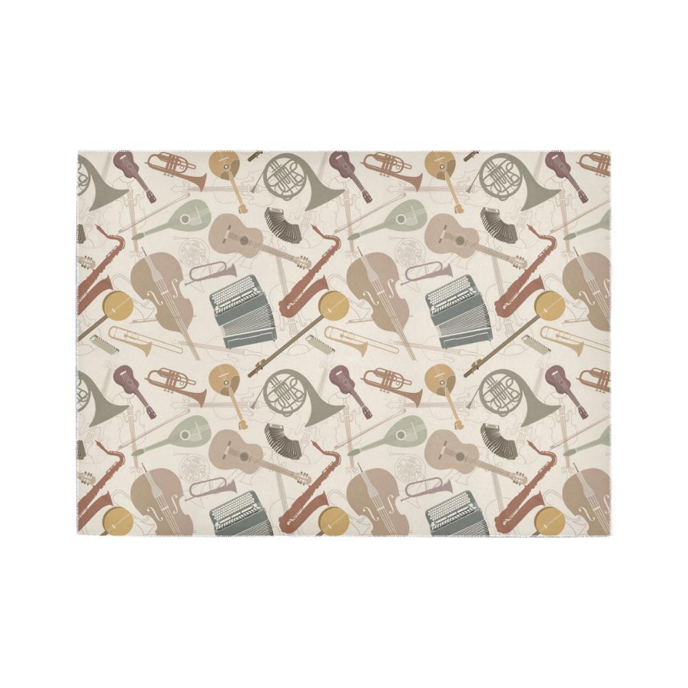 Musical Instruments Area Rug
