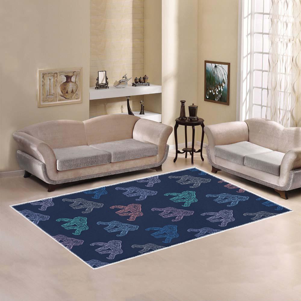 Gorilla Area Rug