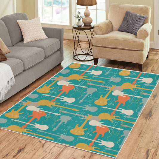 Guitar Area Rug