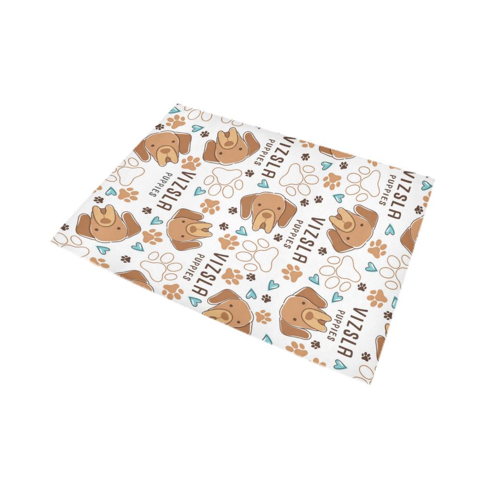 Vizsla Puppies Area Rug