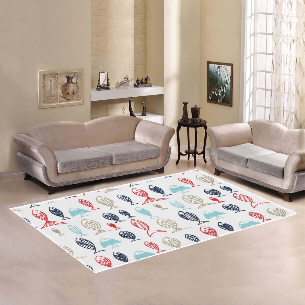 Fish Area Rug