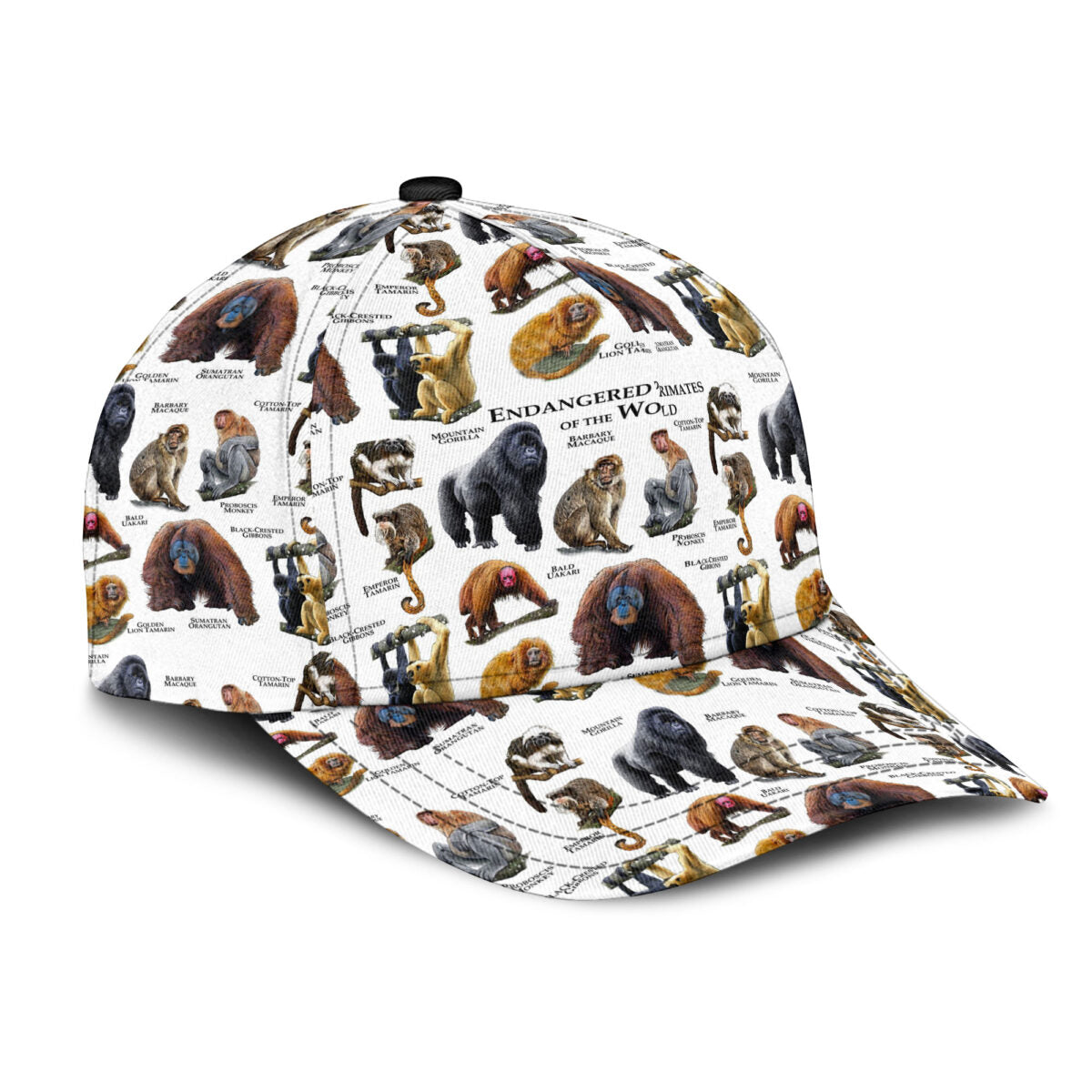 Endangered Primates Of The World Classic Cap