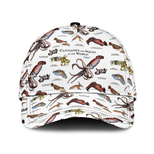 Cutterfish And Squid Of The World Classic Cap